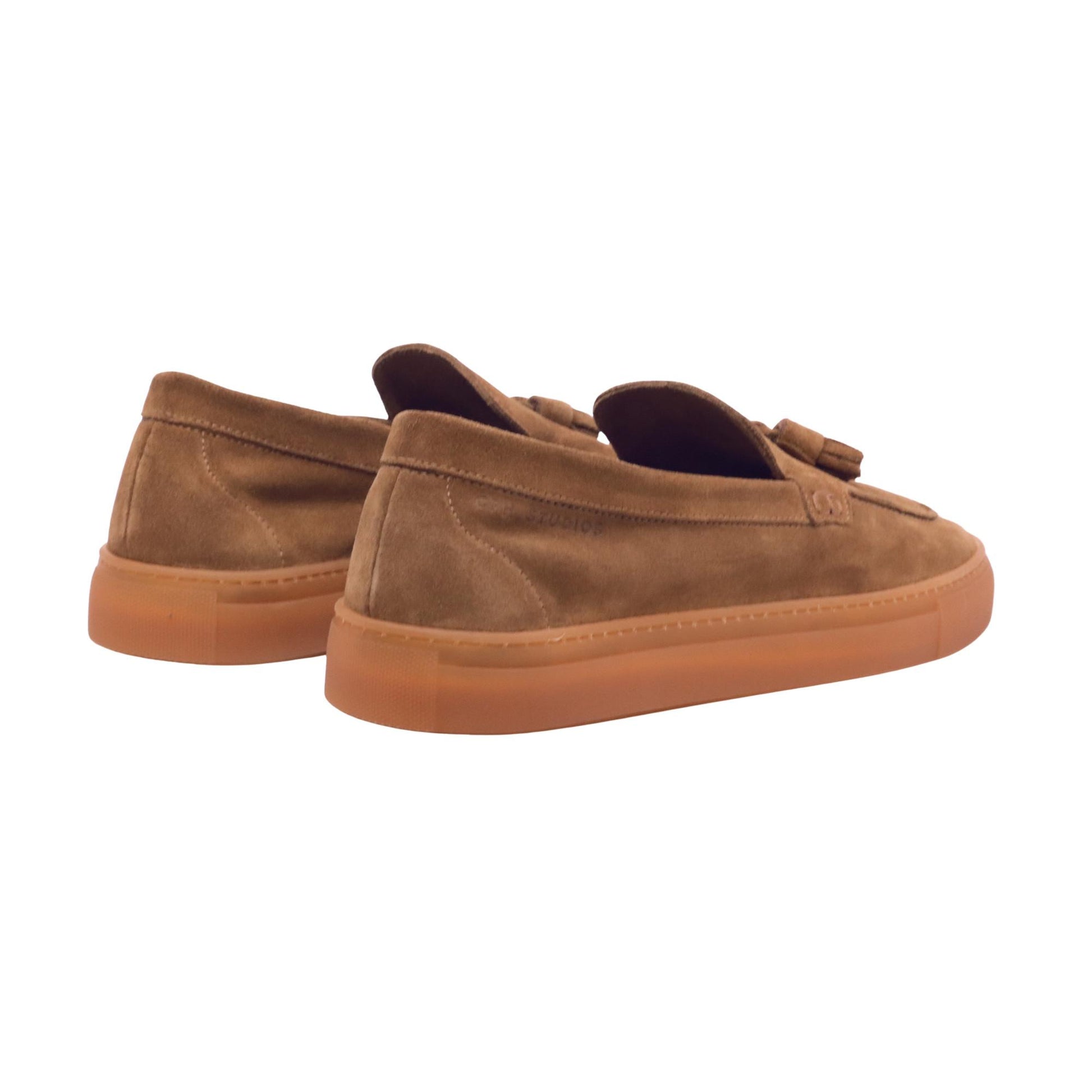 Copenhagen Studios CPH169 mocassino uomo in camoscio brown 
