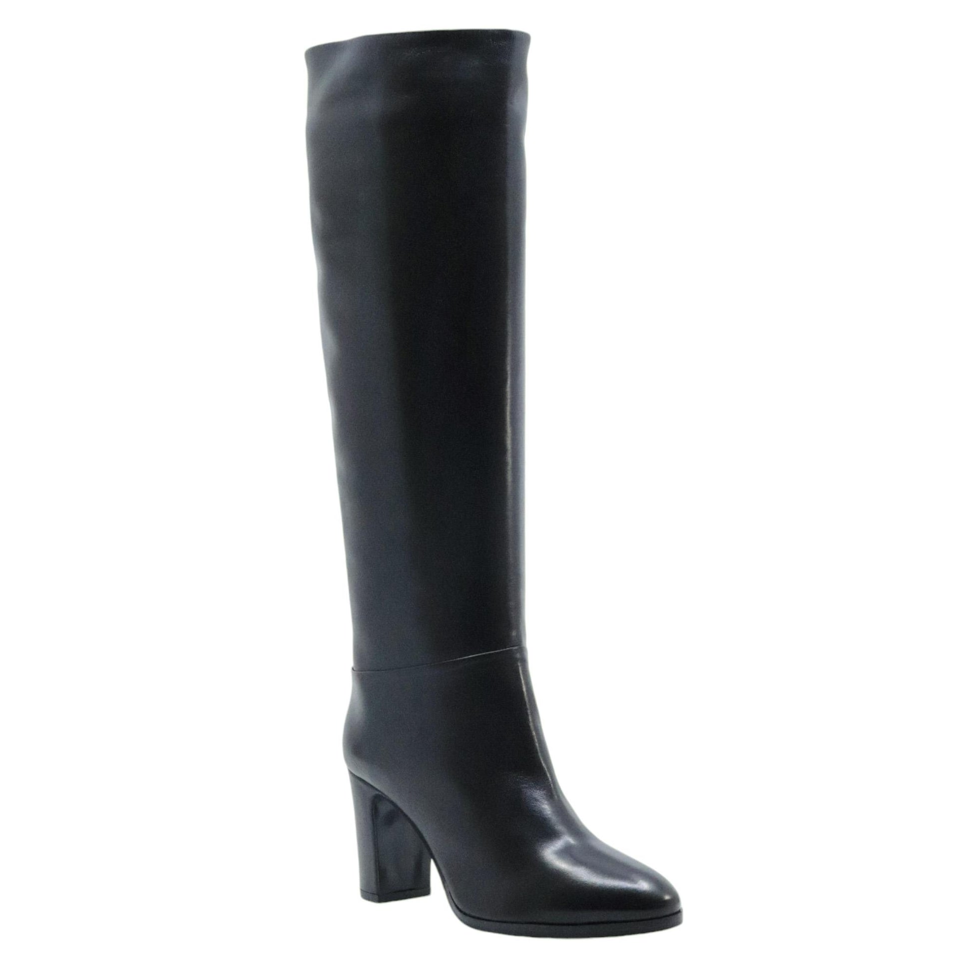 Stivale da donna The Seller LI200 in pelle nera 