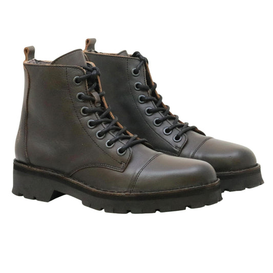 Fly London KELF167FLY stivaletto uomo pelle nera anticata 