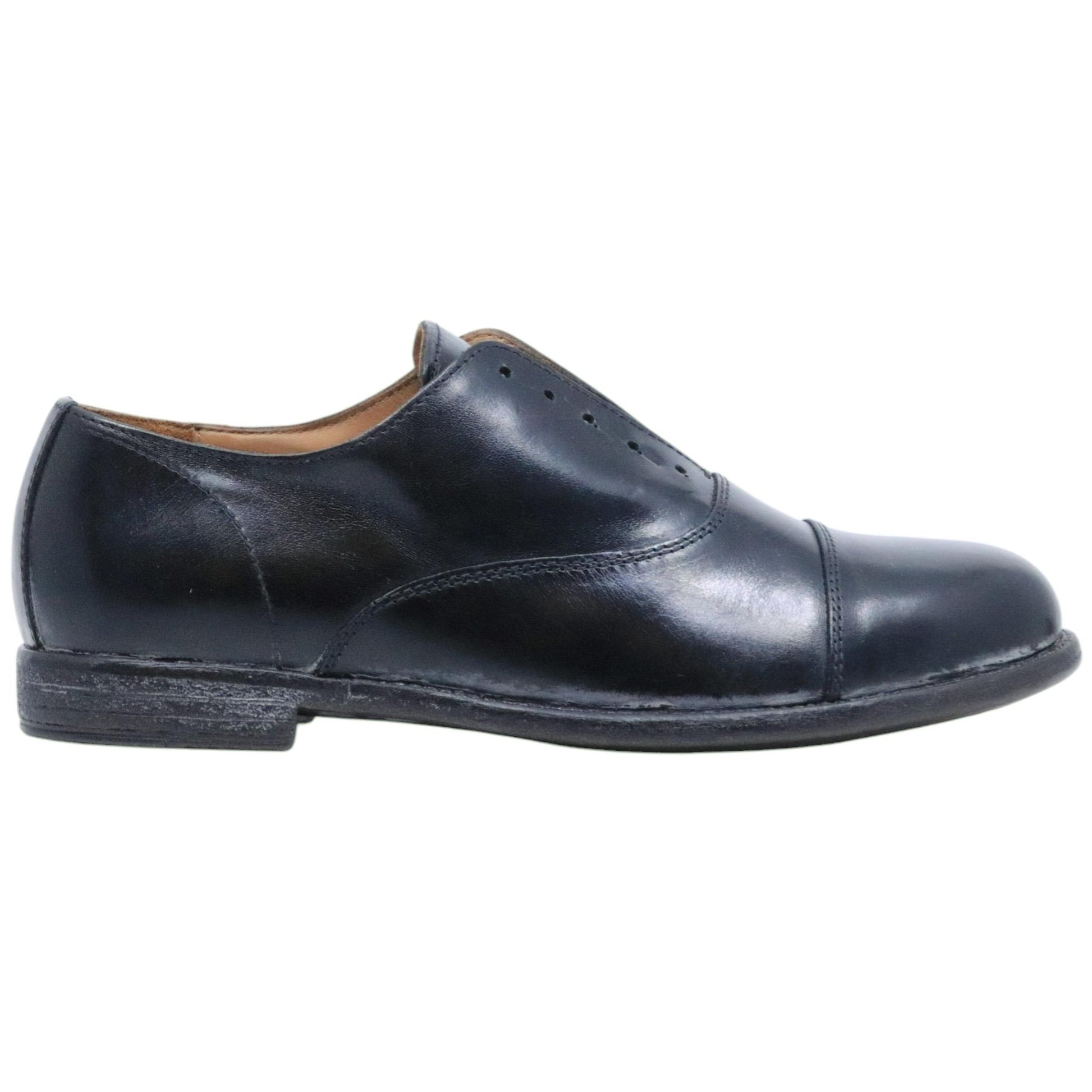 Scarpa uomo Moma 16403A in pelle nera 