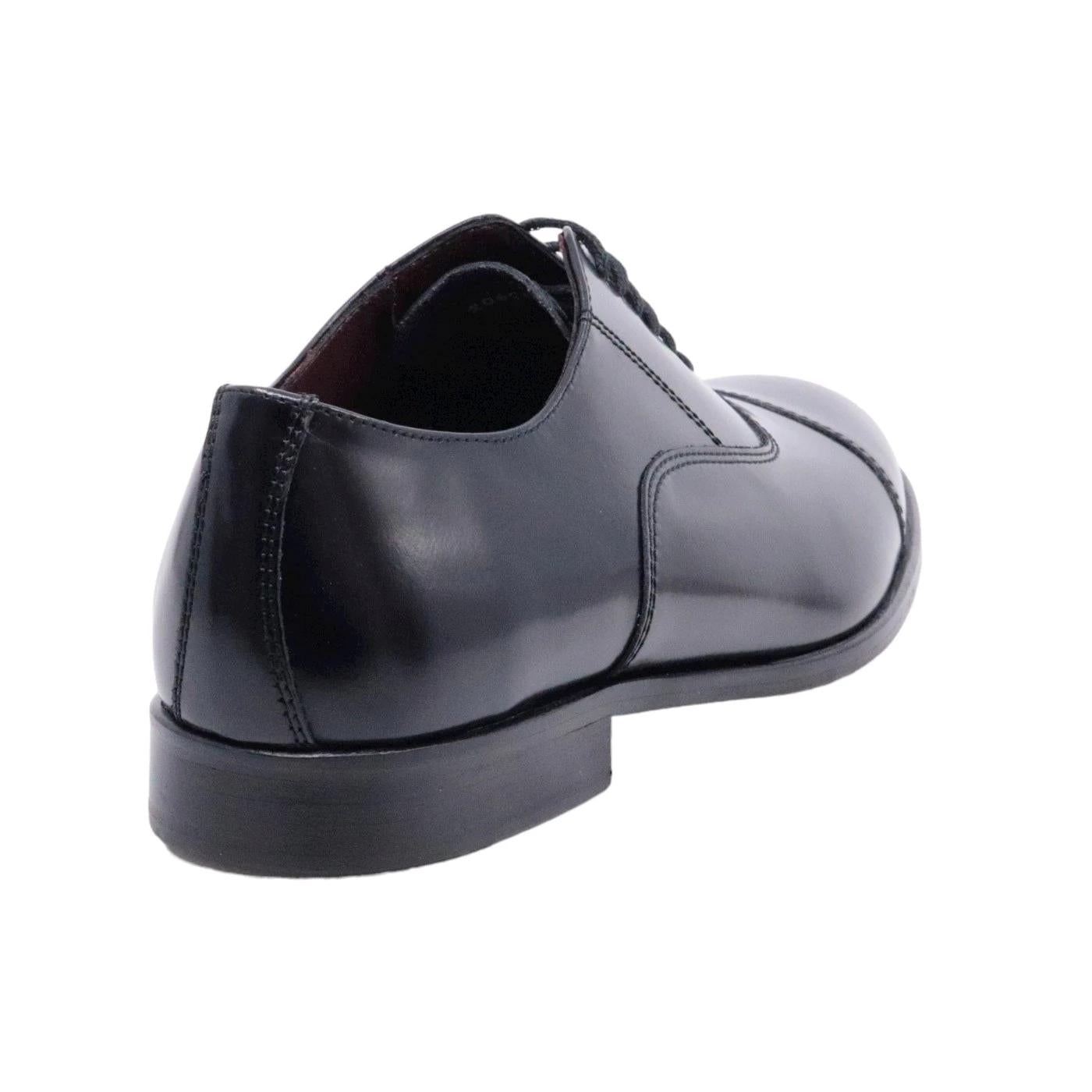 Scarpa Oxford Antica Cuoieria da uomo in pelle nera 