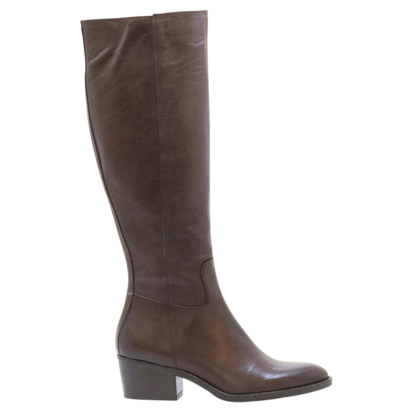Curiositè 2125 stivale donna pelle marrone 