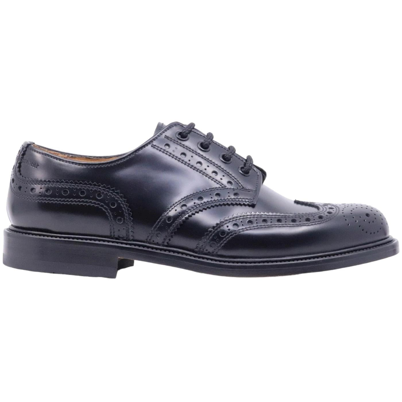 Scarpa Derby imperiale Mille 885 Country in pelle nera 