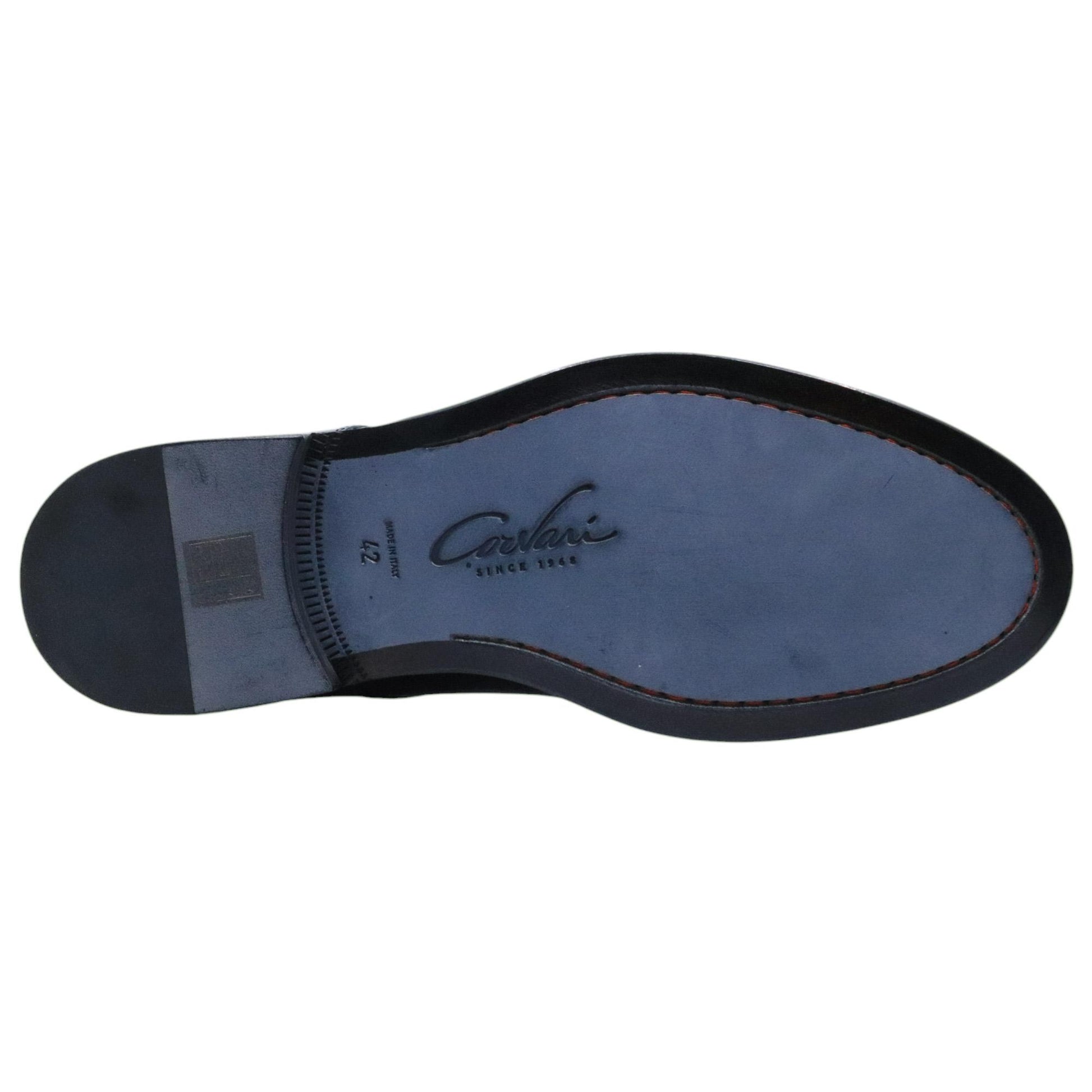 Scarpa Derby uomo Corvari 1821 in pelle nera spazzolata 