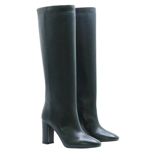 Bianca Di R3146 stivale donna in pelle nera<BR/> 