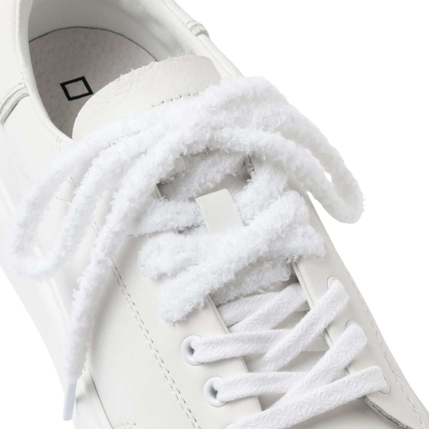 D.A.T.E. Sfera Calf SF-CA-WH sneaker donna in pelle bianca 