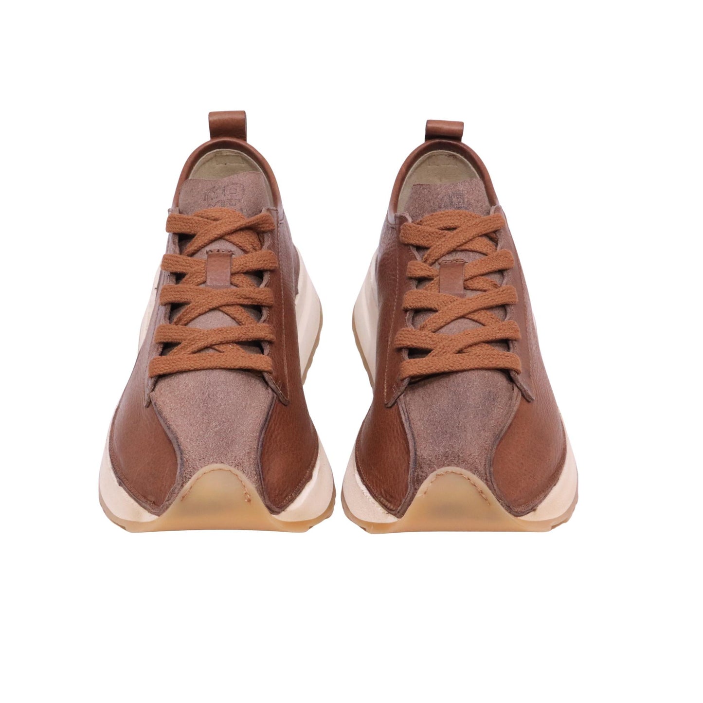 MOMA 11501 Arizona sneaker uomo in pelle testa di moro casual Made in Italy 