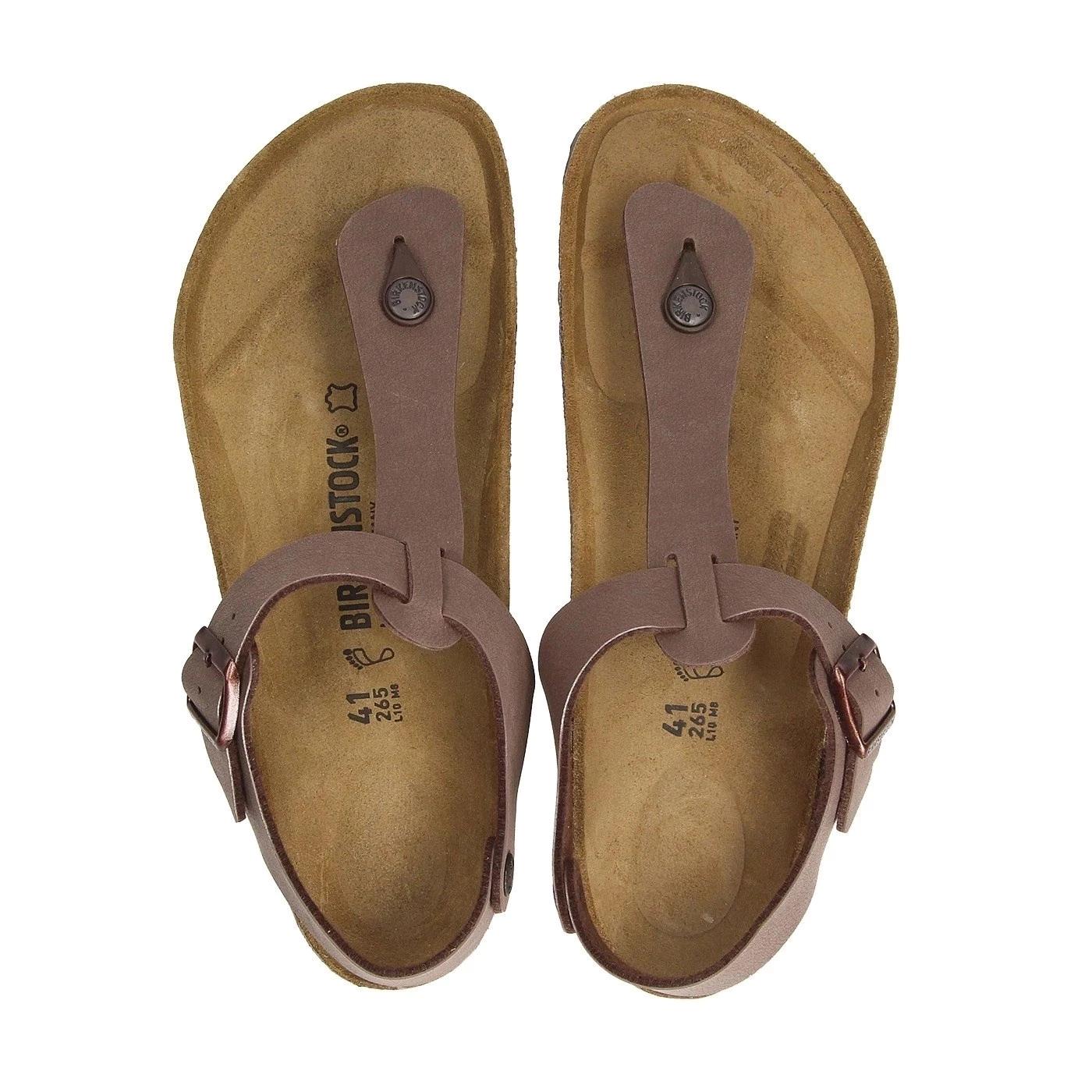 Birkenstock Kairo Birkibuc Mocca sandalo infradito Regular Fit 