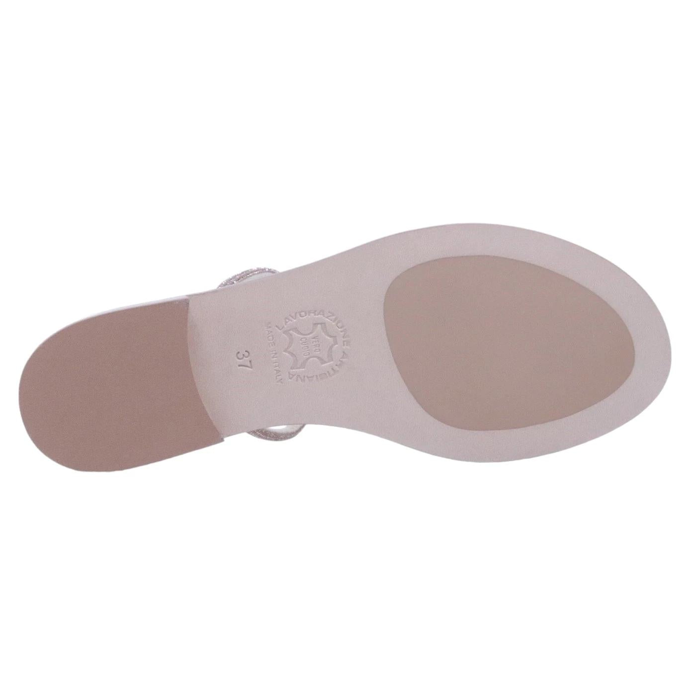 Paolo Ferrara 3114 T15 Flex Oro sandalo caprese donna con strass oro 