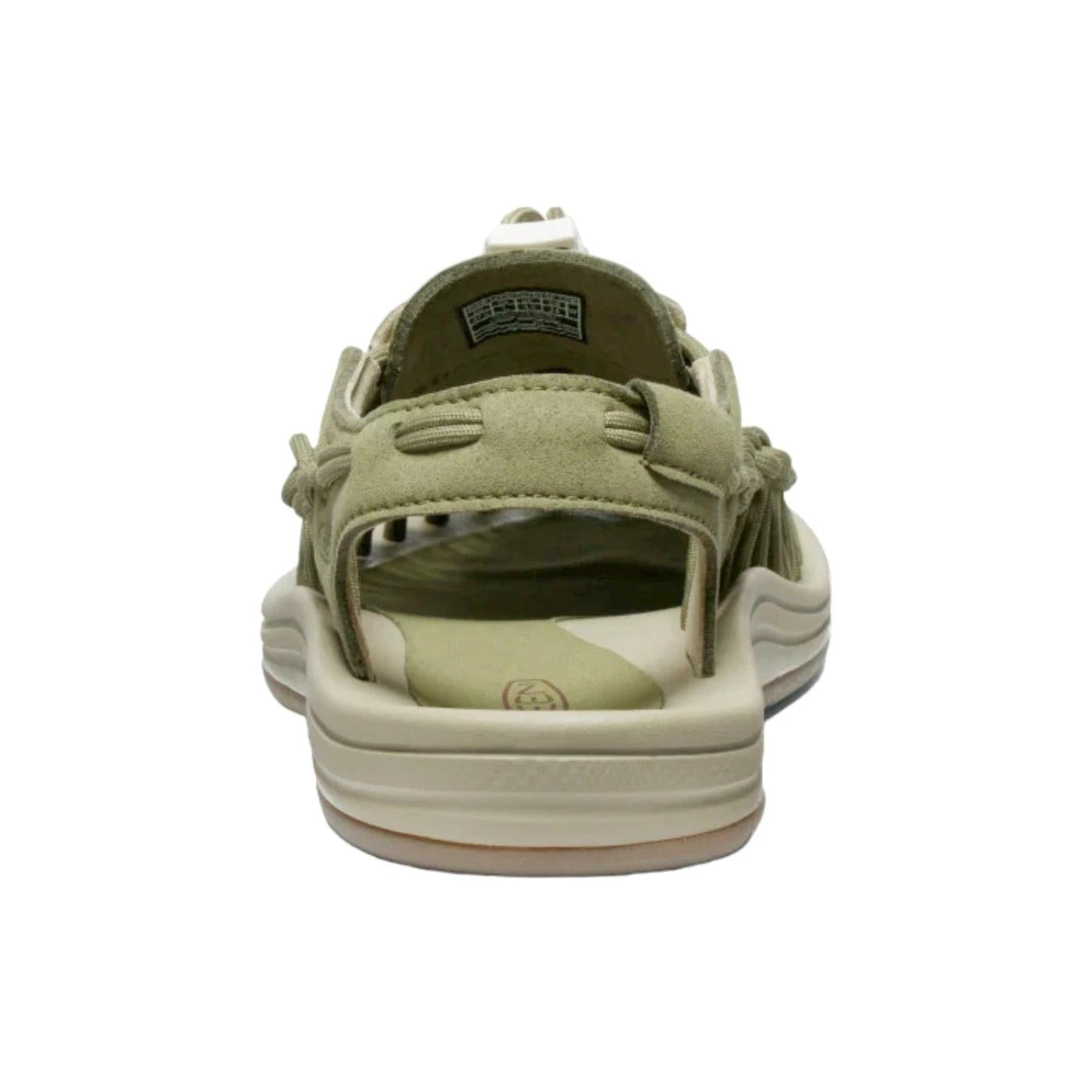 Sandalo donna Keen Uneek 1028869 con elastico verde safari 