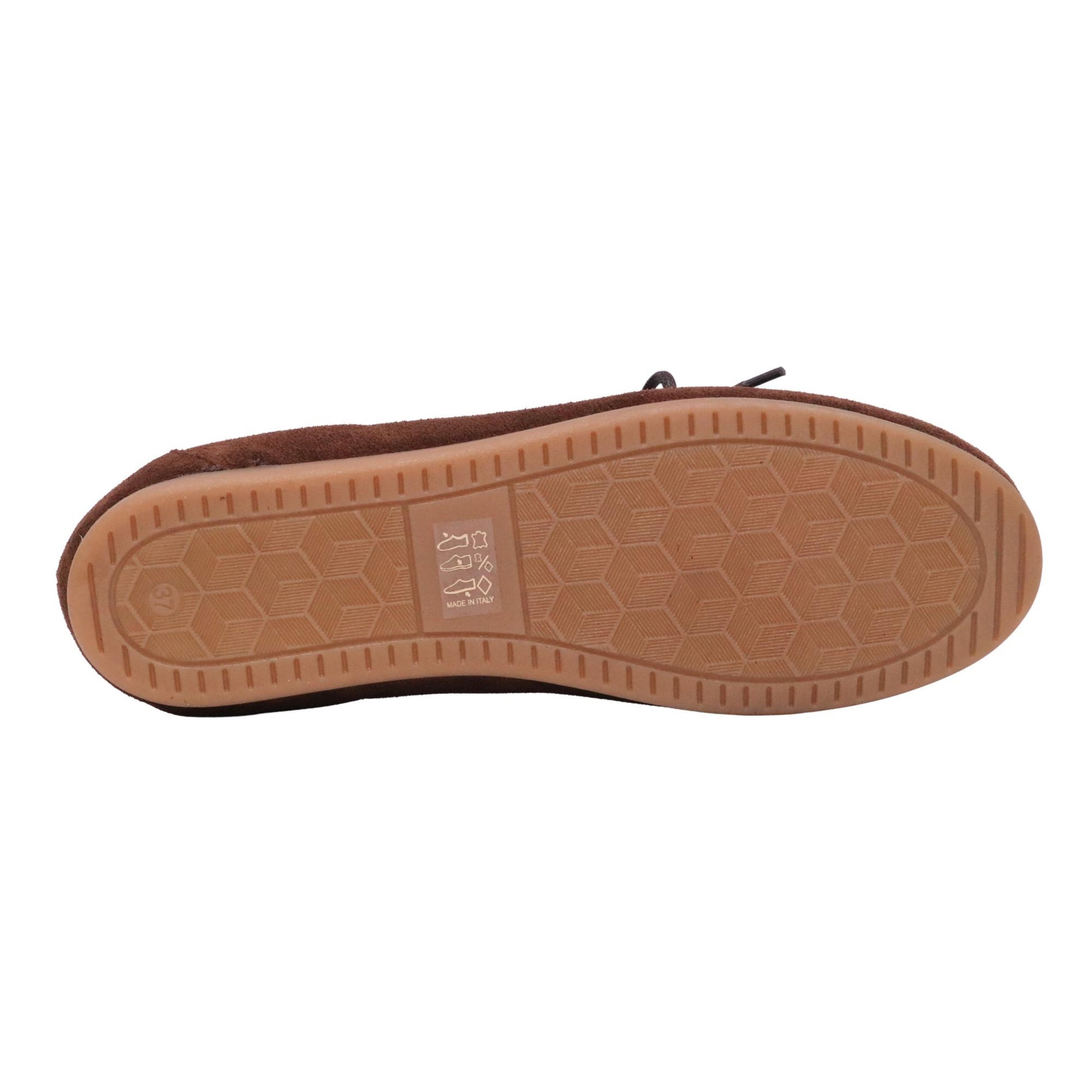 Fabio Rusconi BR2625 scarpa da barca donna in camoscio marrone 