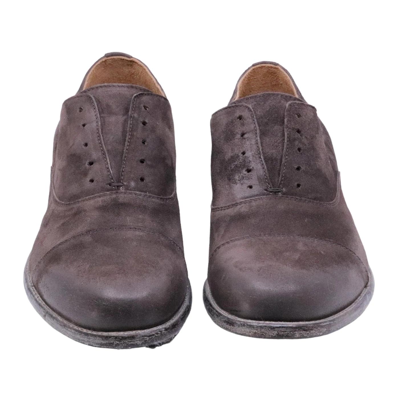 Scarpa uomo Moma 16403A in camoscio marrone 