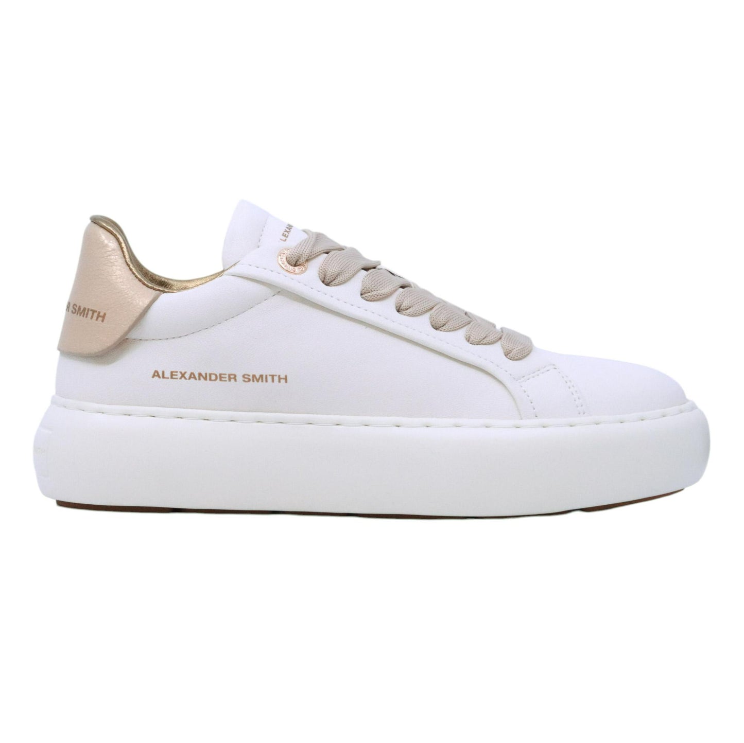Alexander Smith Soho sneaker donna in pelle bianca 