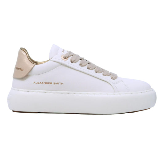 Alexander Smith Soho sneaker donna in pelle bianca 