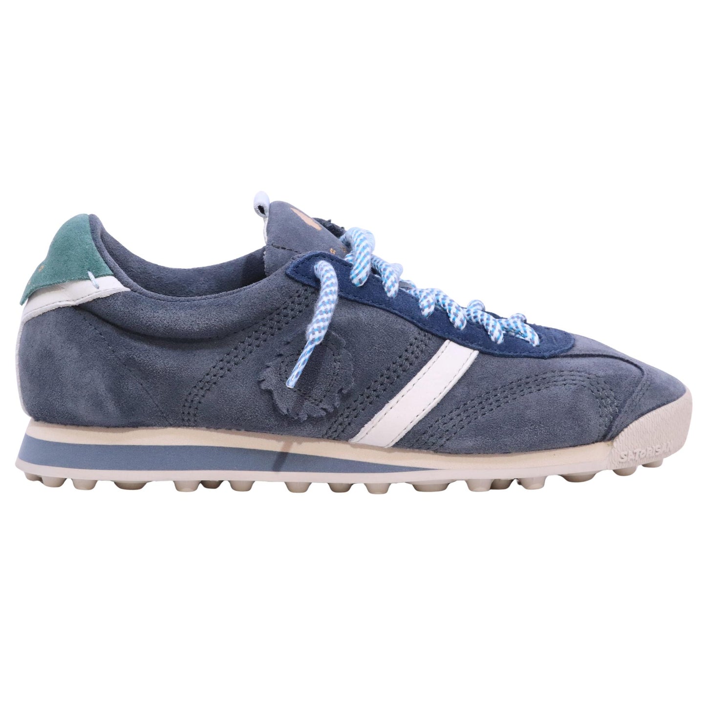 Satorisan Stardust Black Sand sneaker uomo in camoscio 