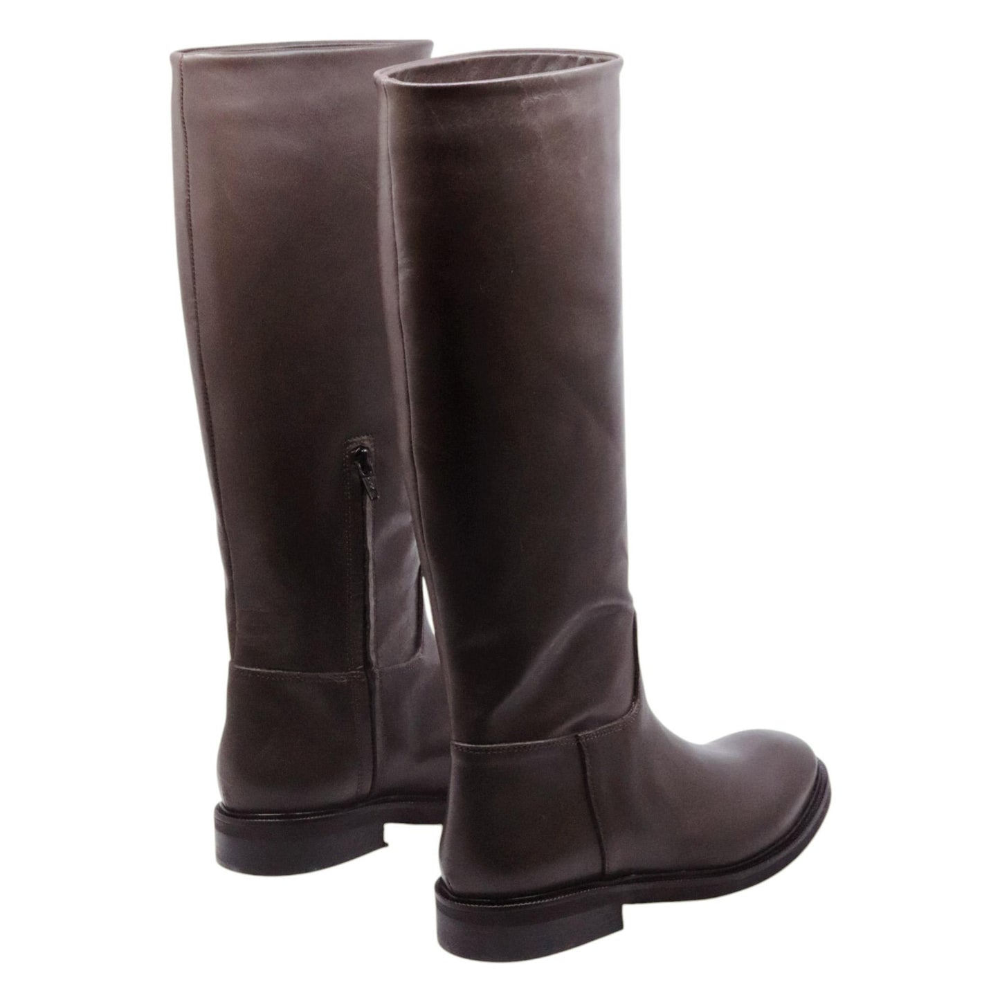 Stivale donna cavallerizzo Ranyé Cav in pelle marrone 