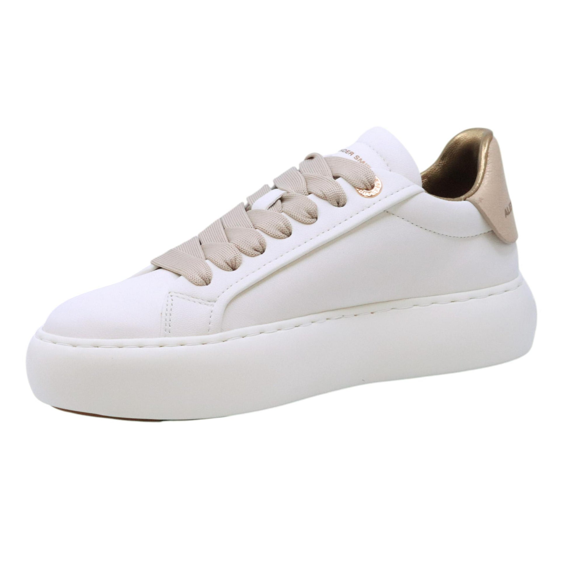 Alexander Smith Soho sneaker donna in pelle bianca 