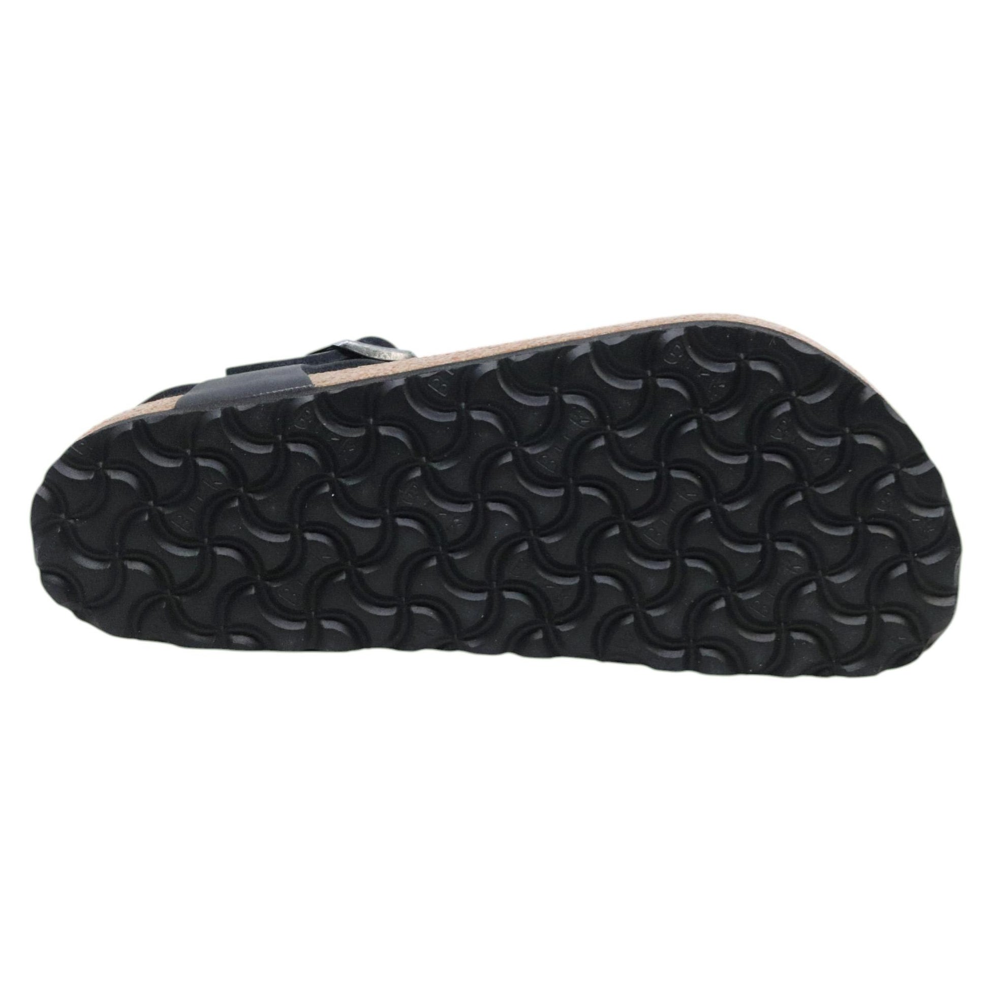 Birkenstock Kairo Olied sandalo infradito con cintino in nero 