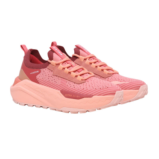 Extr4 Kaizen XL 2.02 sneaker donna salmone in tessuto tecnico e camoscio 