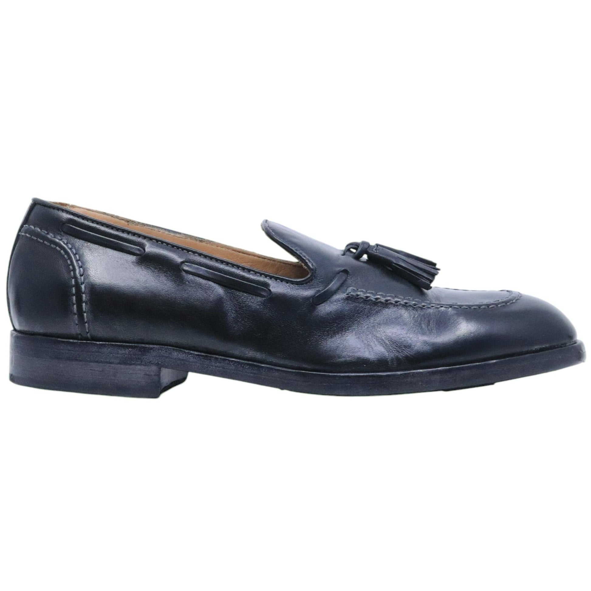 Mocassino uomo Moma 17402F in pelle nera 