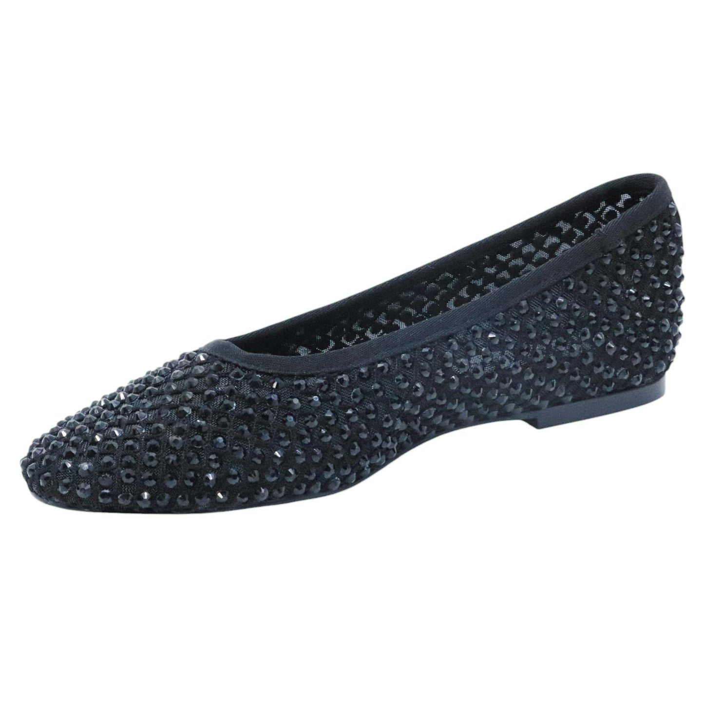Ballerina Steve Madden Marli in tessuto a rete nero 