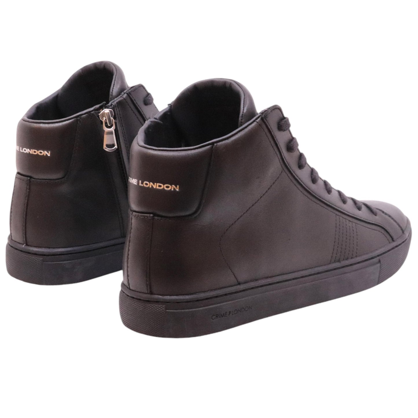 Crime London Essential High 18954 in pelle e suola nera 