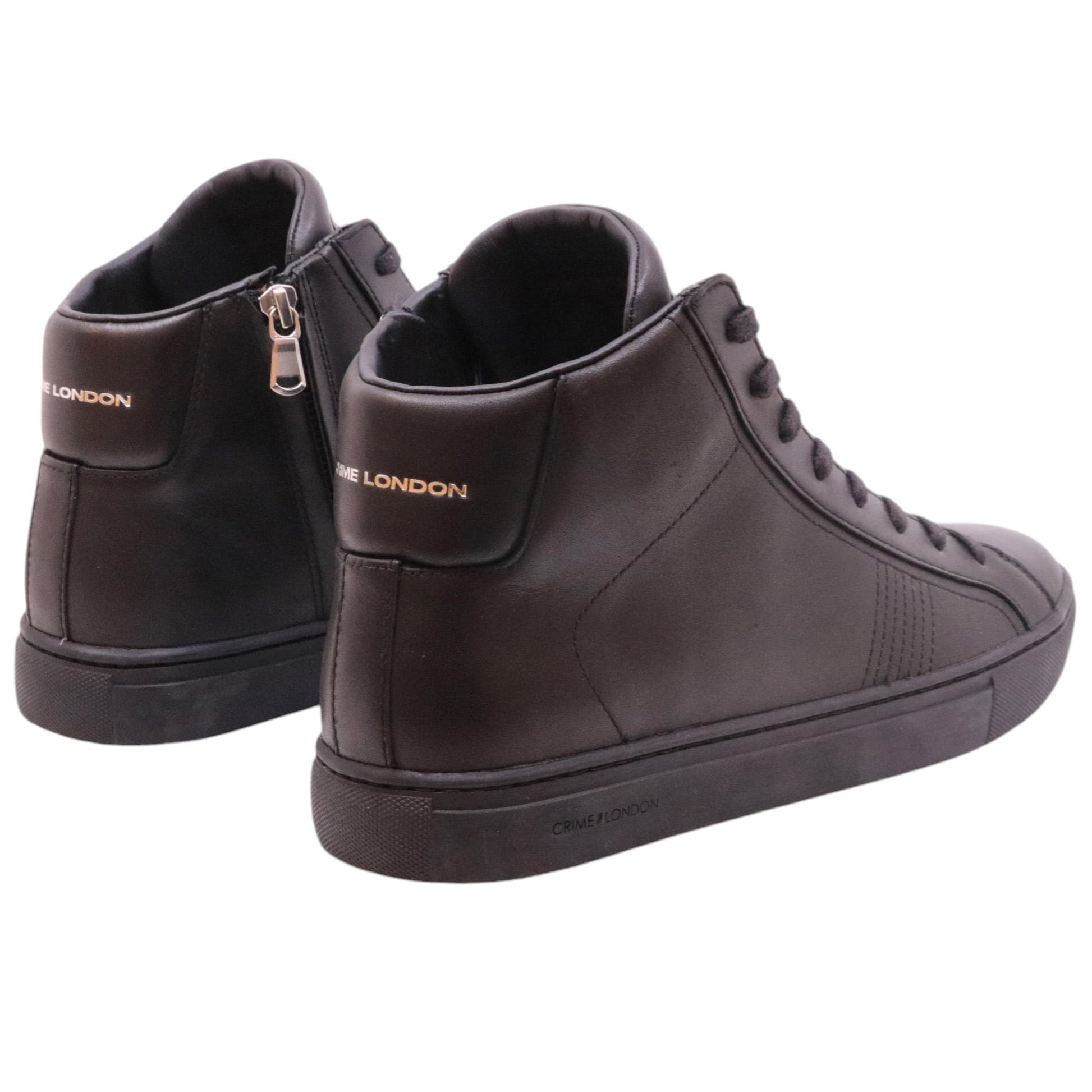 Crime London Essential High 18954 in pelle e suola nera 