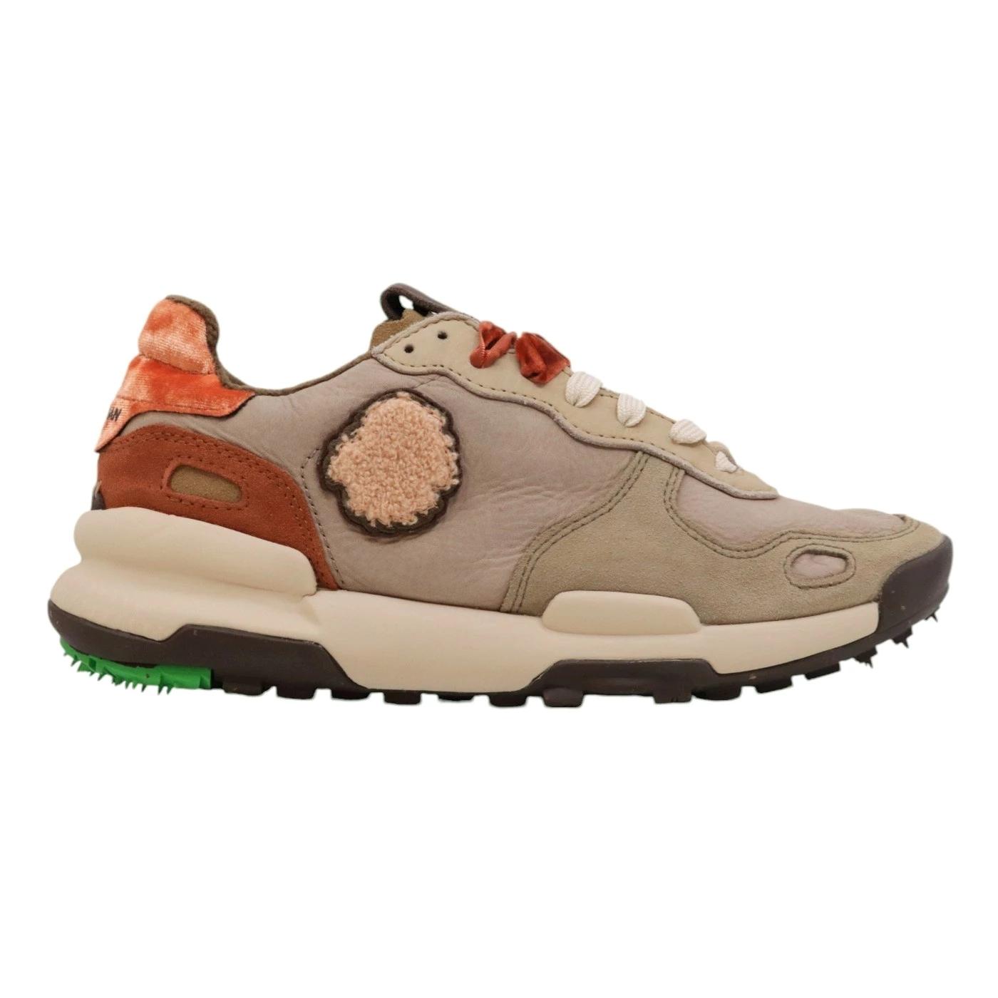 Satorisan Chacrona Premium sneaker donna in pelle stone 