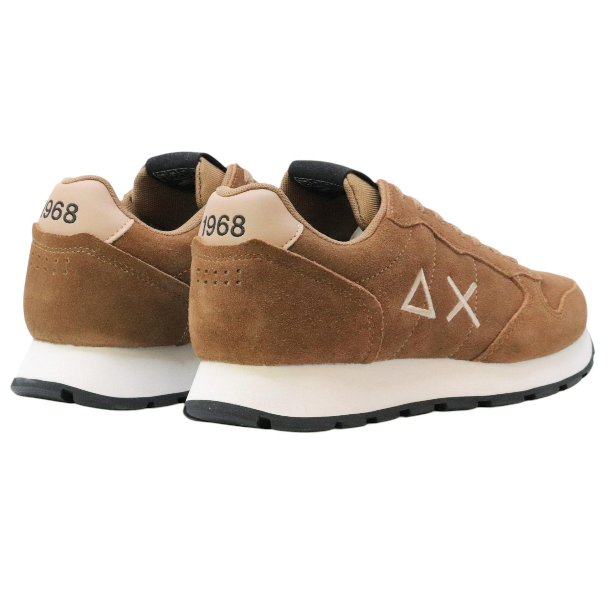 SUN68 Tom Suede Z45106 sneaker uomo in suede marrone 