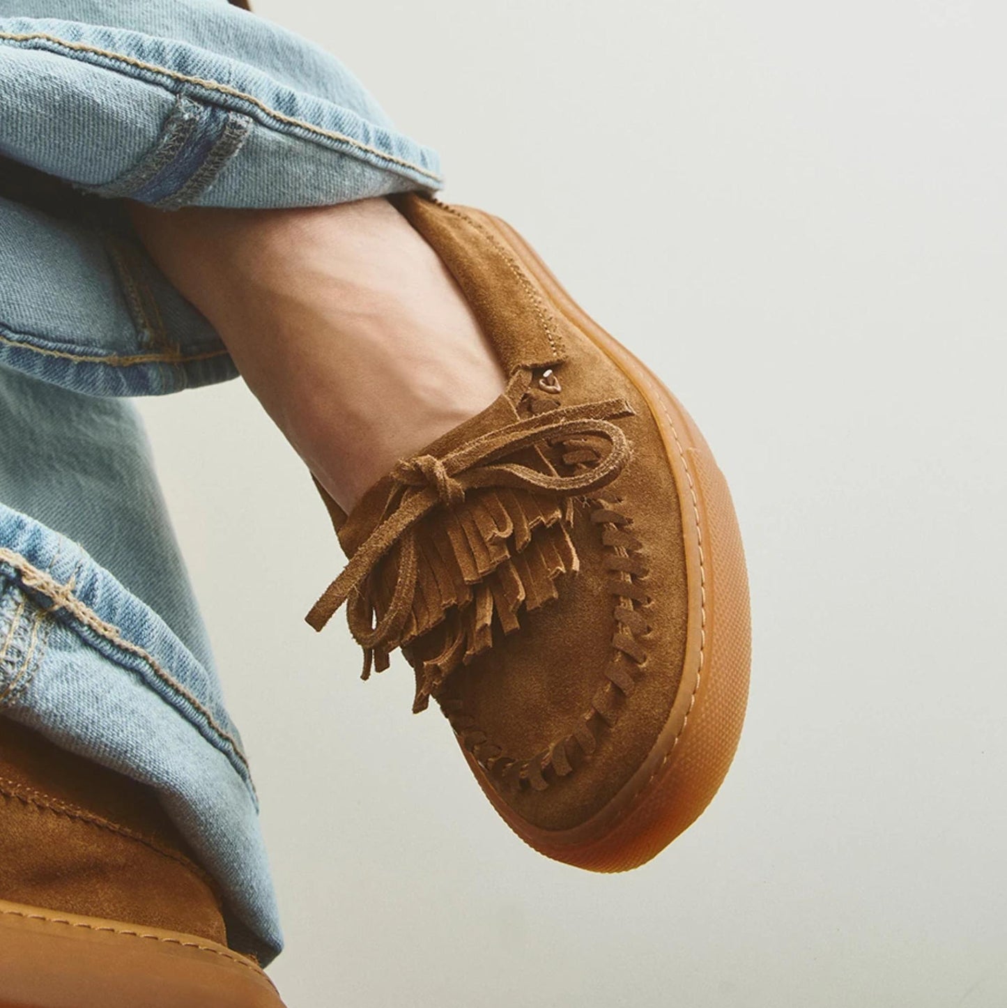 Copenhagen Studios CPH365 mocassino donna in camoscio brown 