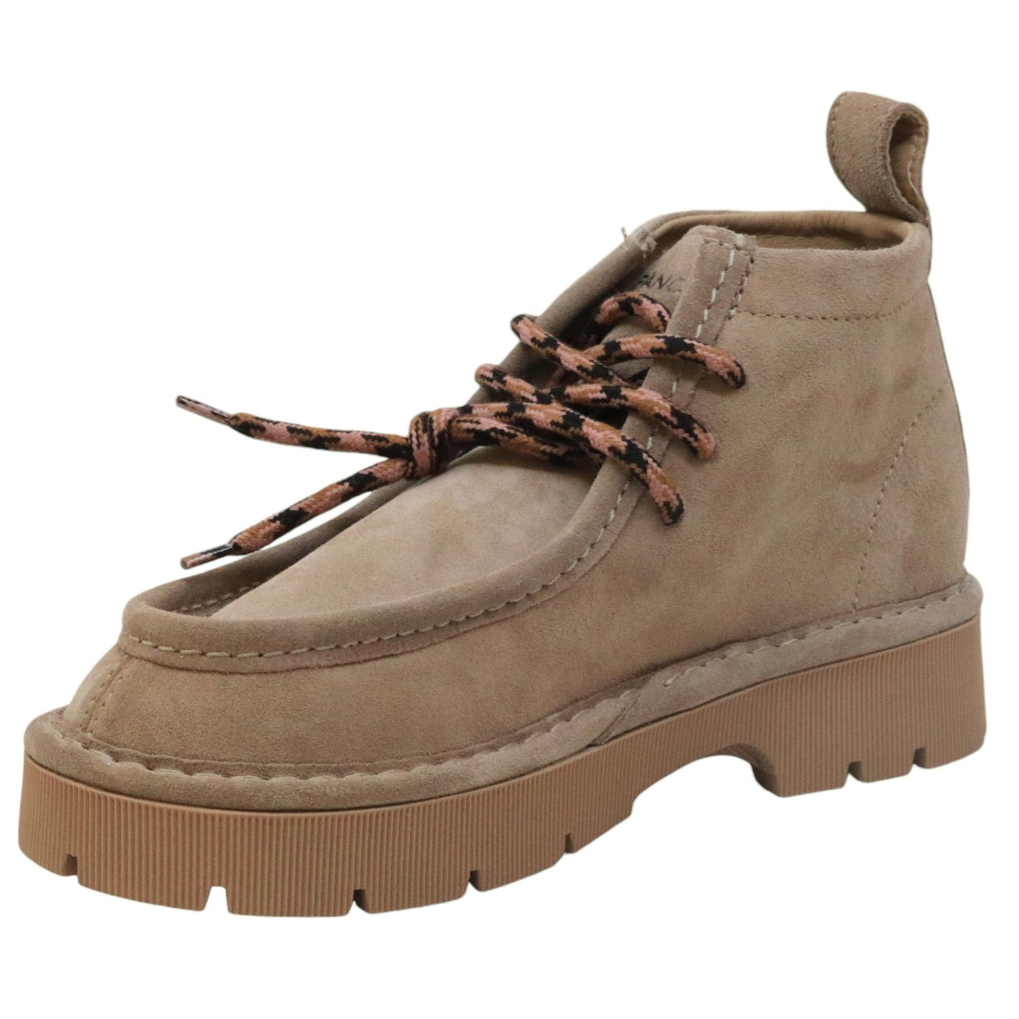 Polacchino uomo Panchic P99 in camoscio color noce 