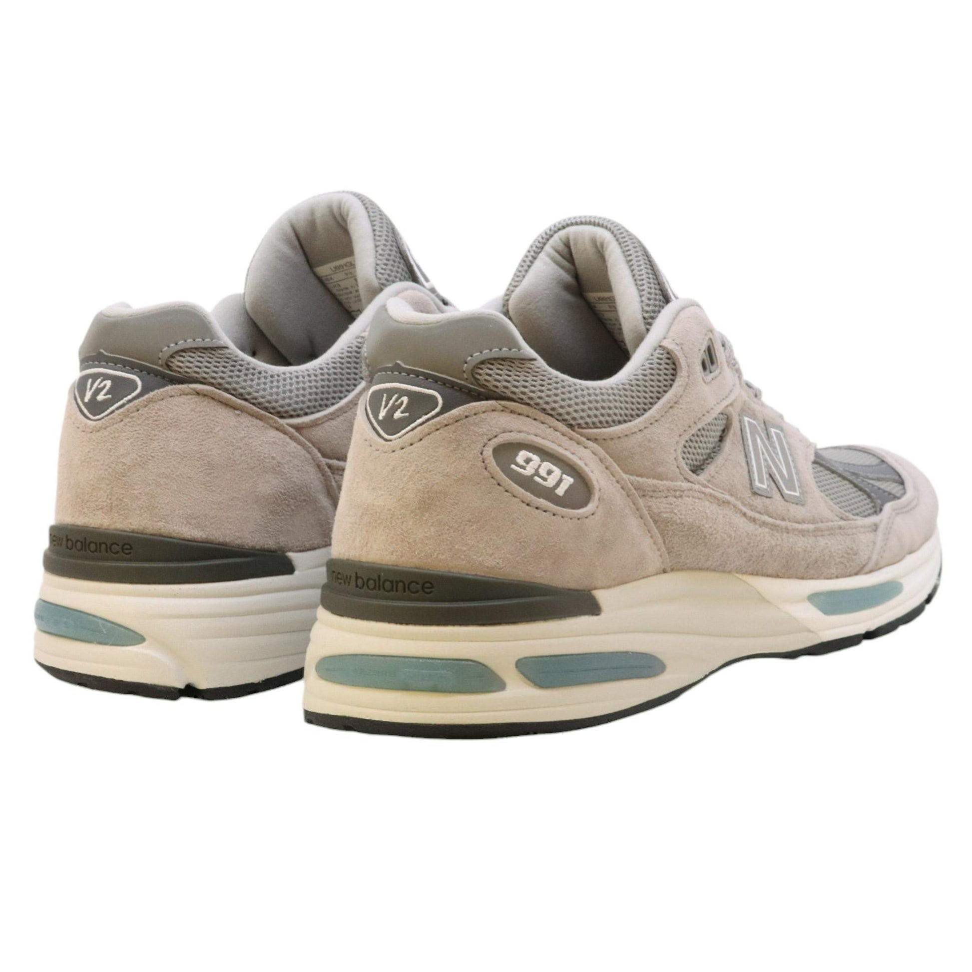 New Balance 991 V2 sneaker in camoscio grigio 