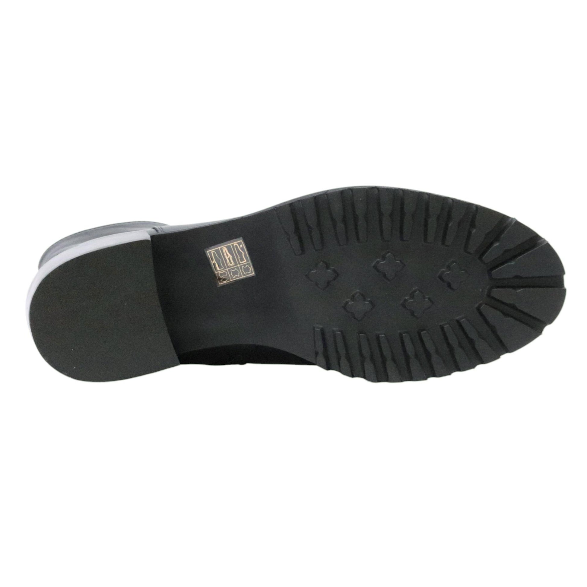 Triver Flight 676 02 stivaletto donna in pelle nera 