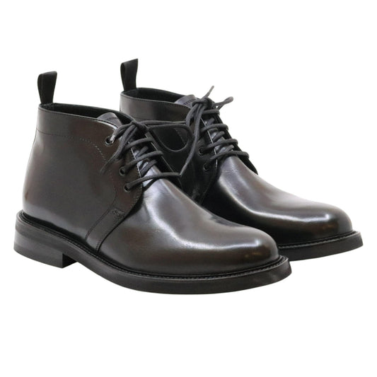 Ducanero 2762 polacchino uomo in pelle nera 