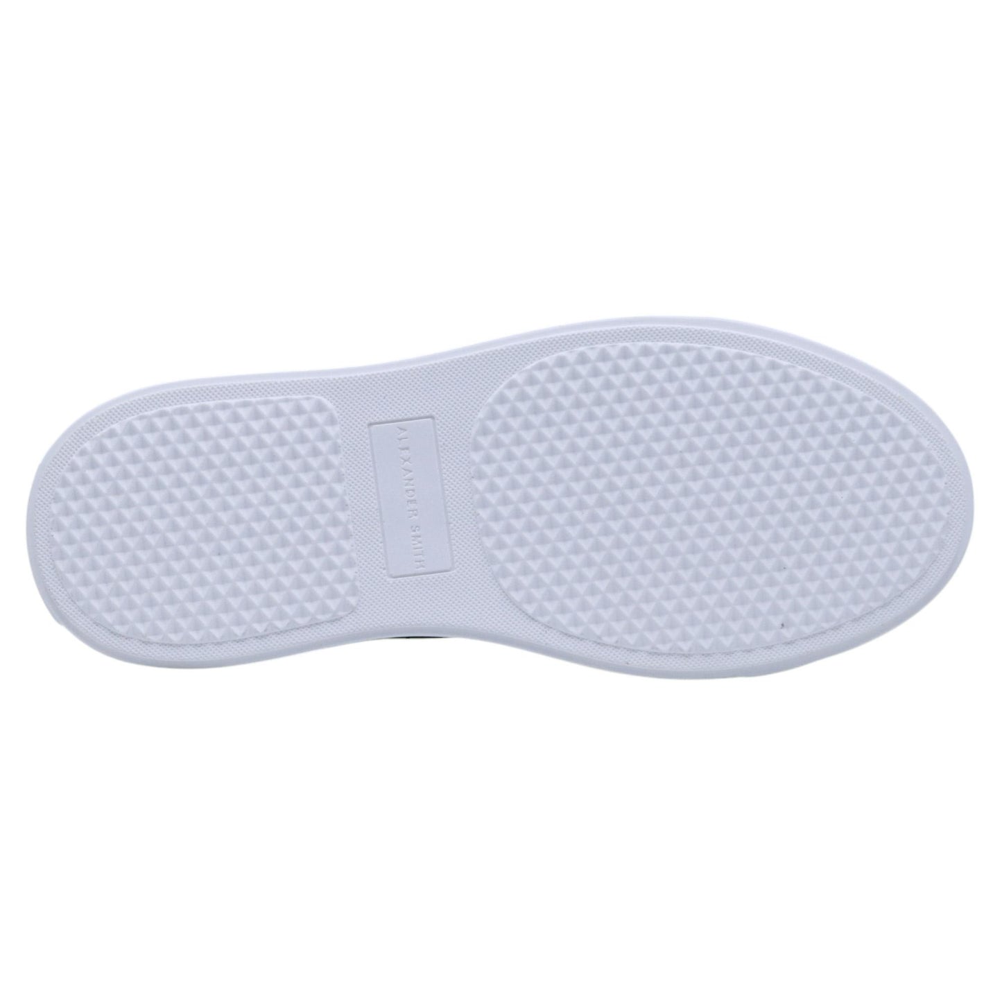 Sneaker uomo Alexander Smith Bond in pelle griga e bianca 