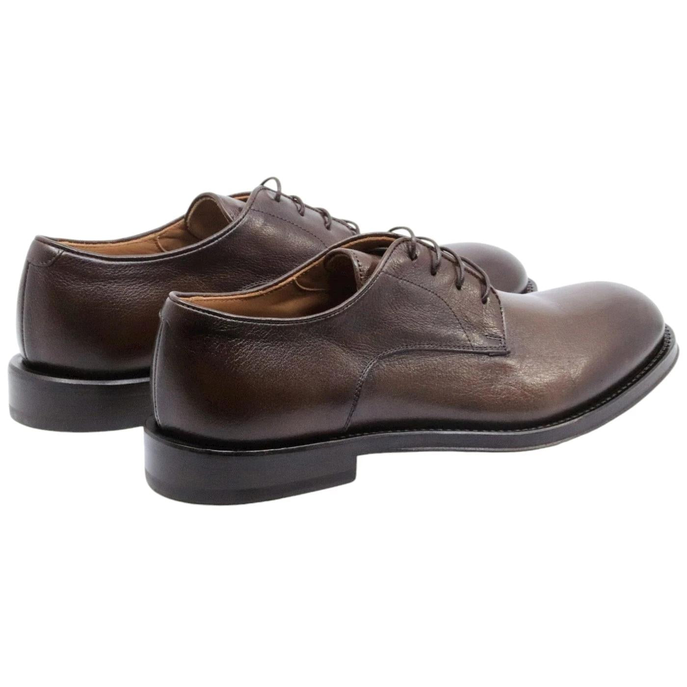 Scarpa Derby uomo Corvari 1821 in pelle marrone 