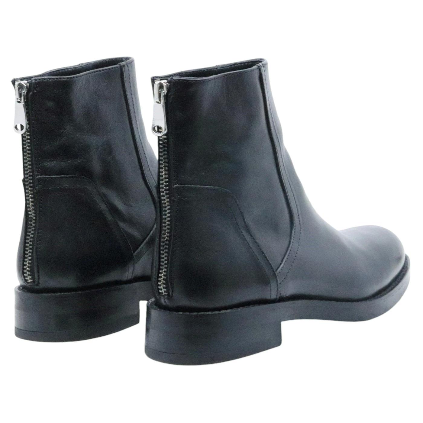 Stivaletto donna Curiositè 2629 in pelle nera 
