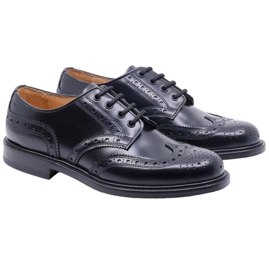 Scarpa Derby imperiale Mille 885 Country in pelle nera 