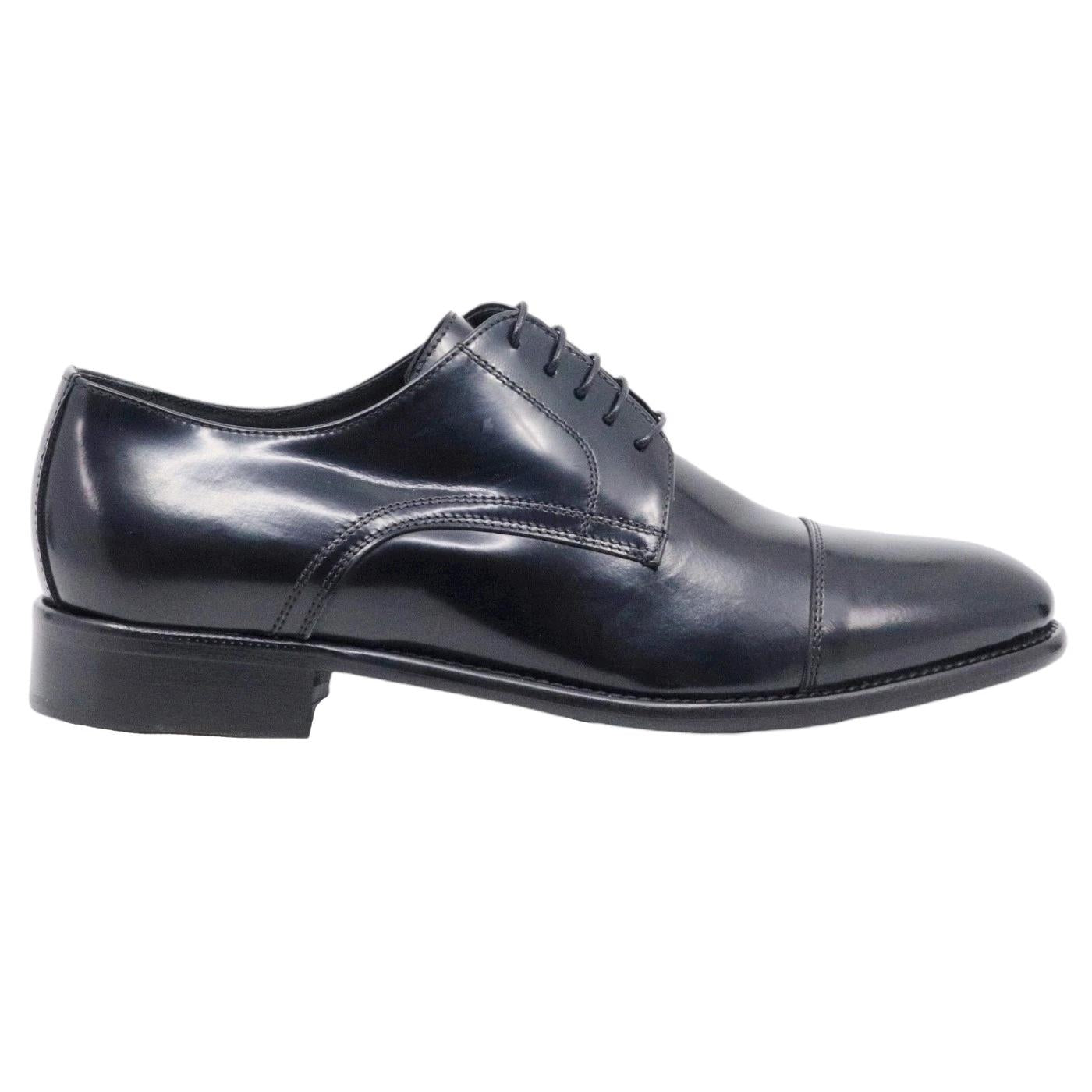 Scarpa Derby uomo Florsheim in pelle spazzolata di colore nero 