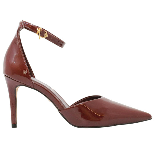 Carrano 195185 decolleté donna pelle vernice rossa 