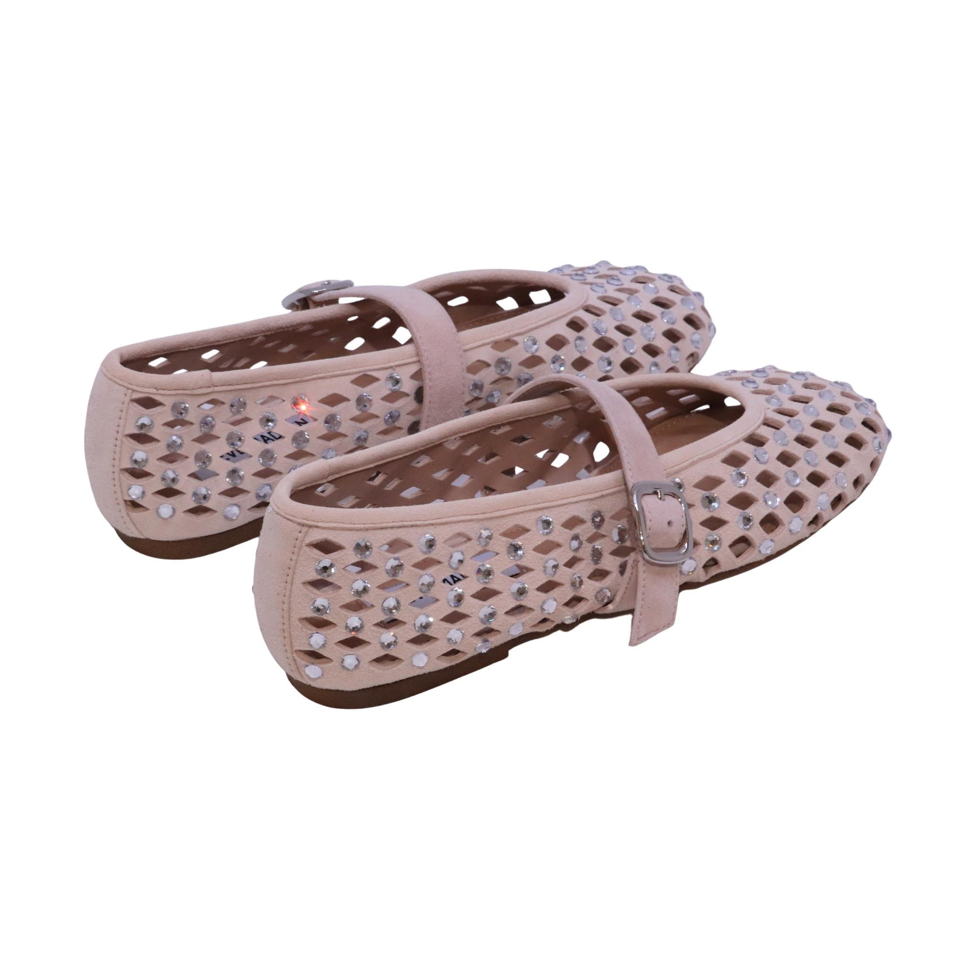 Steve Madden Rerun ballerina donna in suede blush 