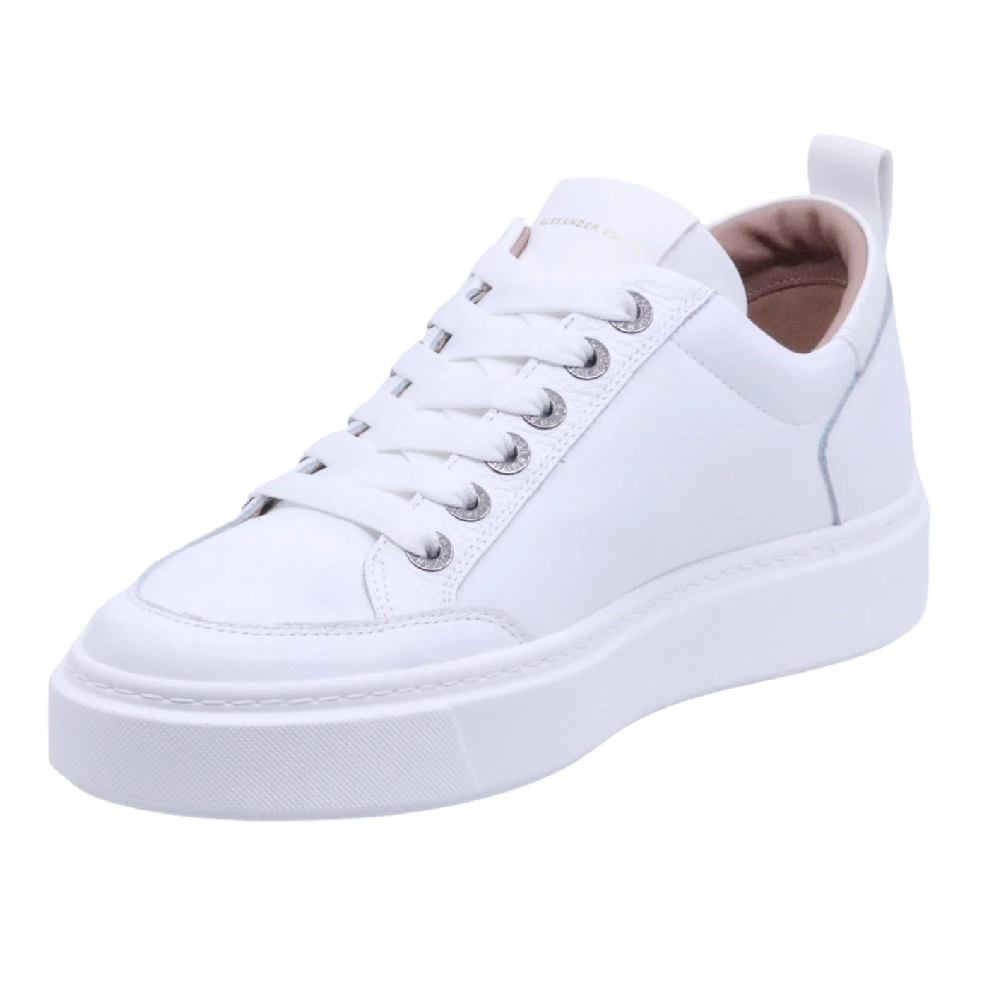 Sneaker uomo Alexander Smith Bond in pelle bianca 