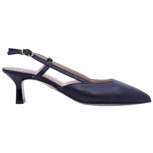 Slingback donna Le Briella Z897 in pelle nera 
