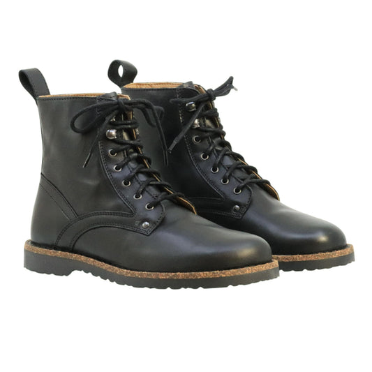 Birkenstock Bryson stivaletto uomo stringato in pelle nera BRYSON NLEATHERBLACK BIRKENSTOCK