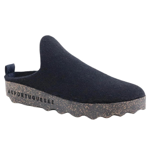 Ciabatta donna Asportuguesas Come in lana naturale 