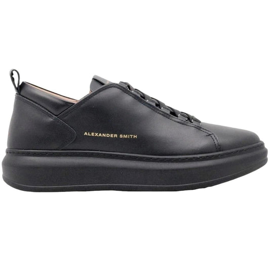 Sneaker uomo Alexander Smith Wembley in pelle nera 