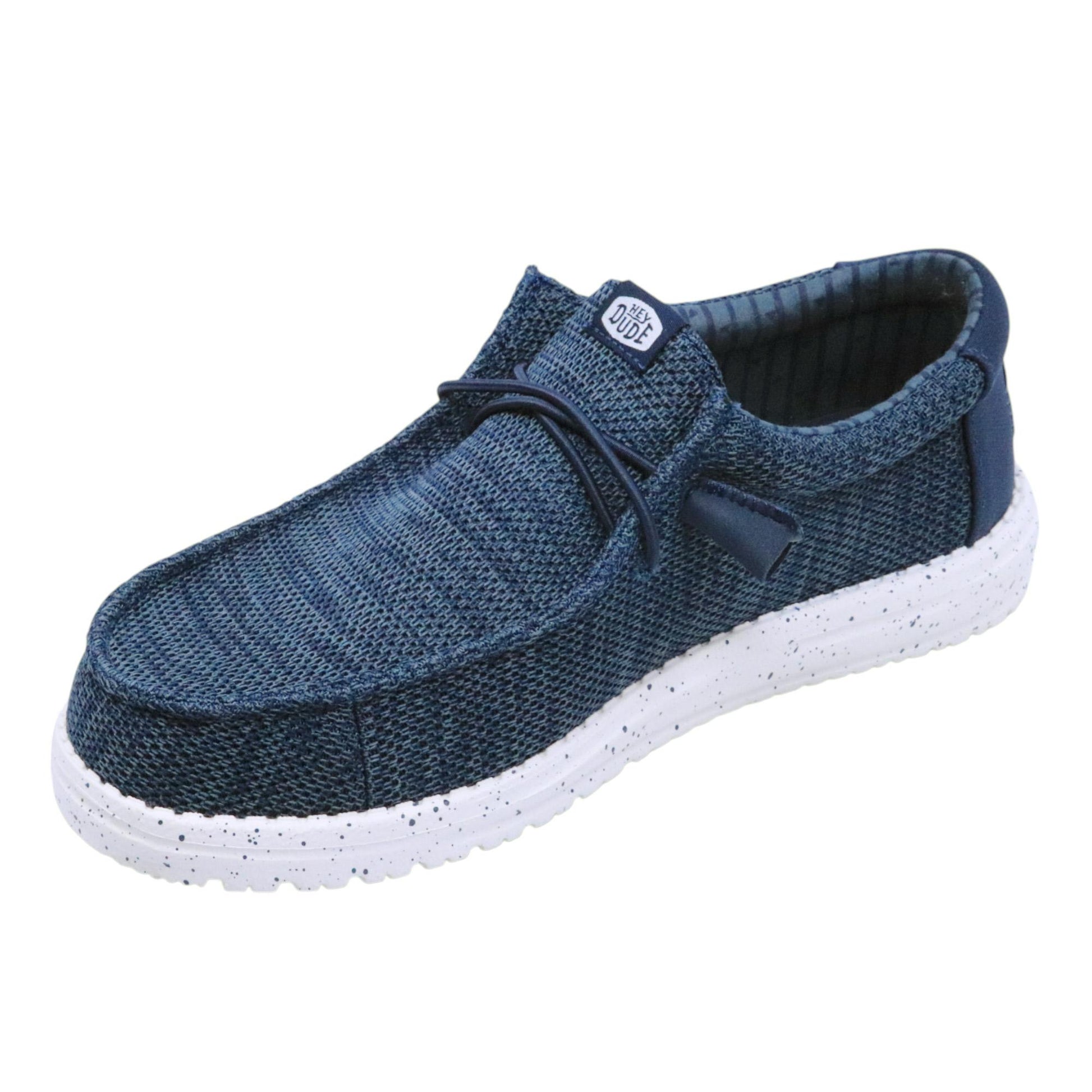 Hey Dude Wally Stretch Sox sneaker uomo in blu 
