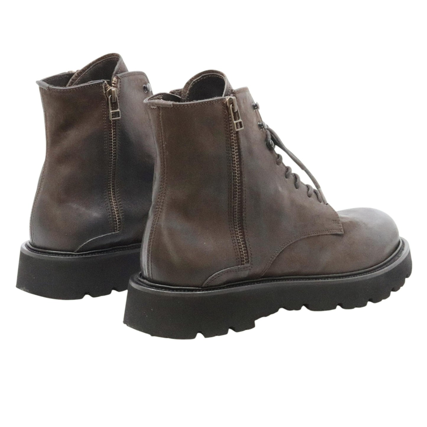 Pawelk's 25403 stivaletto uomo pelle caffè 