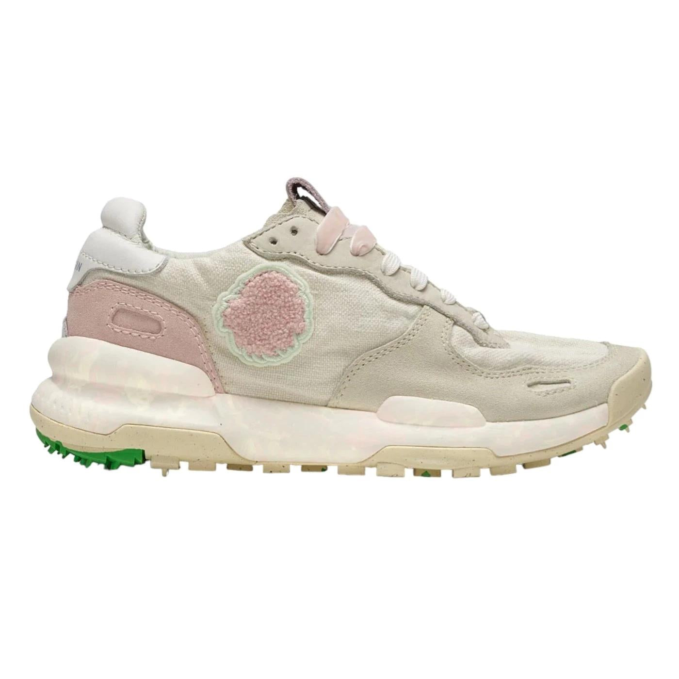 Satorisan Chacrona Linen sneaker donna in lino bianco 