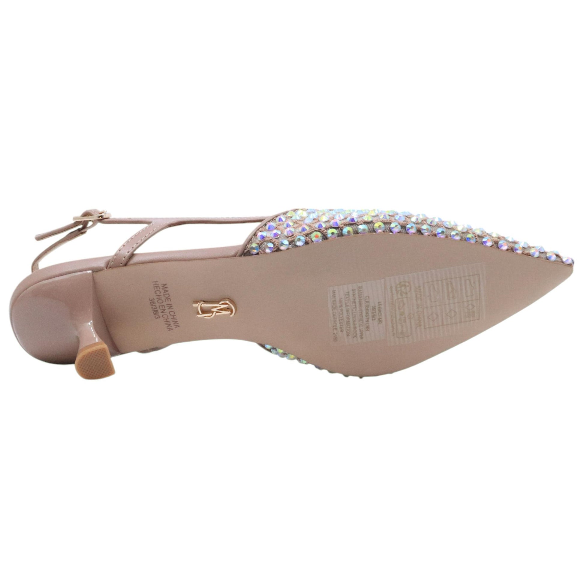 Steve Madden Legaci MR slingback donna in mesh tan multi 